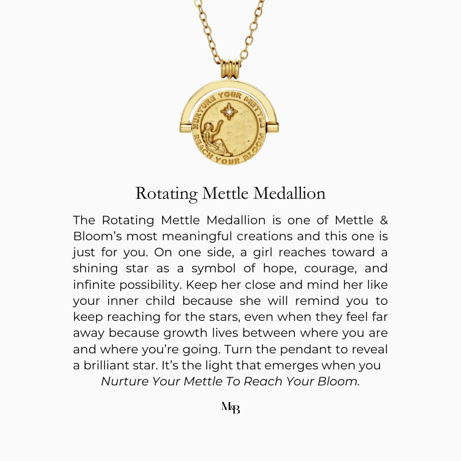 Rotating Mettle Medallion