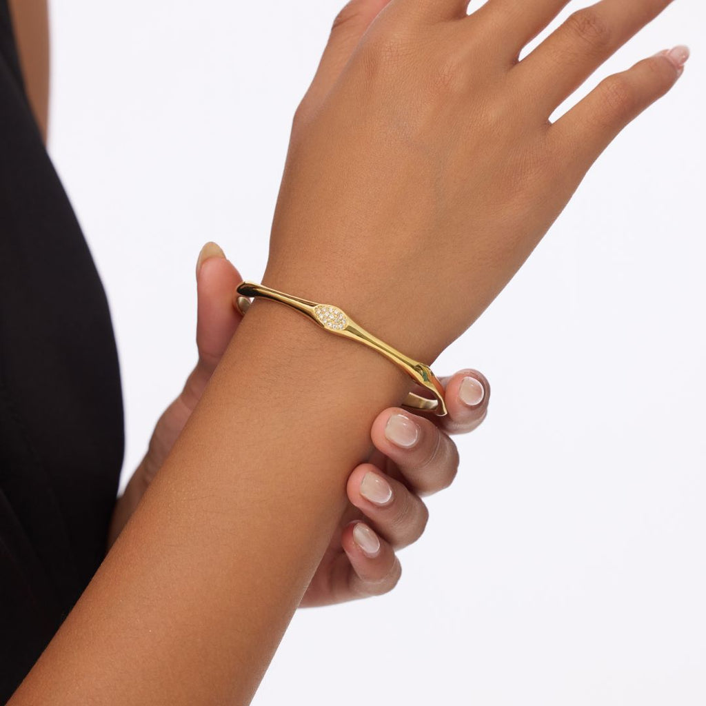 Bamboo Molten Bangle